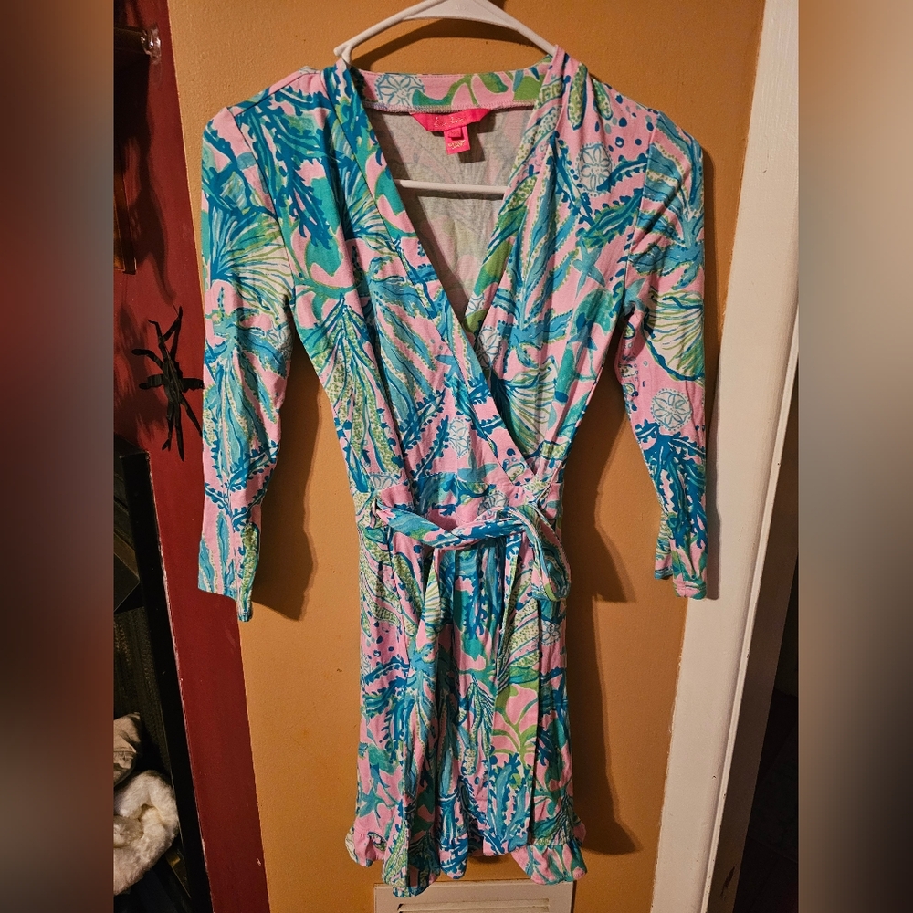 Lilly Pulitzer Jessalyn Romper Dress Hip Nautica XXS